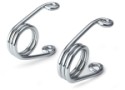Chromed Hairpin Style Solo Seat Springs, 2" Tall. Sold as pair.